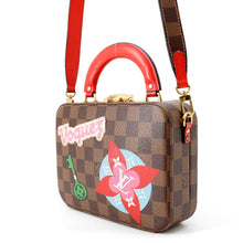 Load image into Gallery viewer, LOUIS VUITTON LV Stories Box Brown/RedN40048 Damier Ebene Canvas