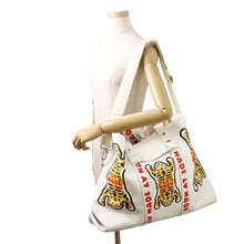 Load image into Gallery viewer, LOUIS VUITTON Trolley Tote Bag NIGO Collaboration BlancM59366 Leather