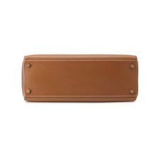 Load image into Gallery viewer, HERMES Kelly Retourne Gold Courchevel Size 32