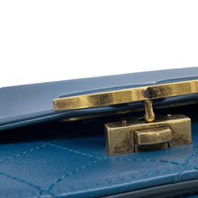 将图像加载到图库查看器中,CHANEL Coco Curve Chain Shoulder Bag BlueA93460 Calf Leather