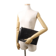 Load image into Gallery viewer, SAINT LAURENT PARIS Rive Gauche Clutch Bag Black581369CWTFE1000 Leather