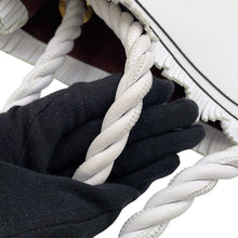 Load image into Gallery viewer, Valentino Garavani Fringe Tote Bag White Leather