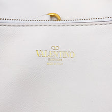 Load image into Gallery viewer, Valentino Garavani Fringe Tote Bag White Leather