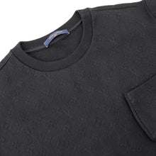 将图像加载到图库查看器中,LOUIS VUITTON Signature 3D Pocket Monogram T-Shirt Size S Black Cotton100%