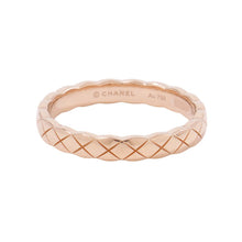 将图像加载到图库查看器中,CHANEL Coco Crush Collection Ring Size 58/#18 MiniJ11785 18K Pink Gold