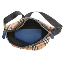 Load image into Gallery viewer, BURBERRY Nova Check Waist Bag Beige4074307 Nylon