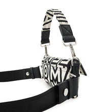 将图像加载到图库查看器中,FENDI Mamma Bucket Waist Pouch - Marc Jacobs Collaboration White/Black7AS138 Nylon