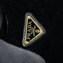 Load image into Gallery viewer, PRADA 2WAY Handbag Black1BA410_2C7P_F0002_V_OOO Velvet Size Mini
