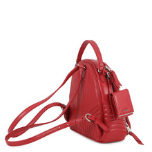 将图像加载到图库查看器中,PRADA Diagram Backpack Red1BZ030 Leather