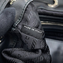 Load image into Gallery viewer, PRADA Leopard Backpack Black/Brown1BZ811 Nylon Leather