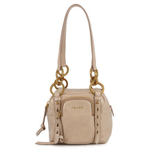 Load image into Gallery viewer, PRADA Top-handle mini bag Beige1BB137_2CYR_F0236_V_OOO Dangle Leather