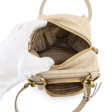 Load image into Gallery viewer, PRADA Top-handle mini bag Beige1BB137_2CYR_F0236_V_OOO Dangle Leather
