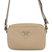 将图像加载到图库查看器中,PRADA Vitello Dino Shoulder Bag Sand1BH192_2DKV_F02YP_V_3OO Leather