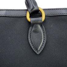 将图像加载到图库查看器中,PRADA Jacquard Logo 2-Way Handbag Black1BA172_UCW_F0002 Canvas Leather