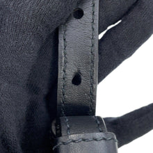 将图像加载到图库查看器中,PRADA Jacquard Logo 2-Way Handbag Black1BA172_UCW_F0002 Canvas Leather