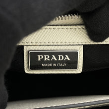 Load image into Gallery viewer, PRADA Saffiano Leather Embossed Logo 2-Way Tote Bag White2VG084 Leather
