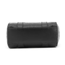 Load image into Gallery viewer, GUCCI GG Embossed 2-Way Handbag Black696010 Leather