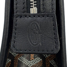Load image into Gallery viewer, GOYARD JUBANS Pouch Clutch Bag BlackJOUVENMMLTY01CL01P PVC Leather Size MM