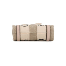 将图像加载到图库查看器中,Chloe Woody North South Tote 2WAY Handbag Beige/CementPinkCHC24AP243I266J5 Canvas Calf Leather Size Mini