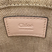 将图像加载到图库查看器中,Chloe Woody North South Tote 2WAY Handbag Beige/CementPinkCHC24AP243I266J5 Canvas Calf Leather Size Mini