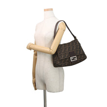 将图像加载到图库查看器中,FENDI Zucca mamma bucket Brown26325 Canvas