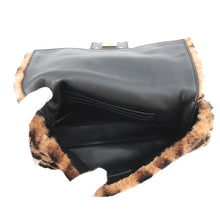 Load image into Gallery viewer, FENDI Zucca mamma bucket Brown/Black8BS017 A8HP Mouton Leather