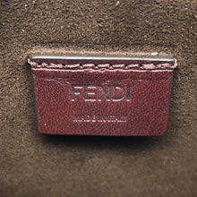 将图像加载到图库查看器中,FENDI Calligraphy Shoulder Bag Brown8BT317 A5AU Patent Leather