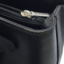Load image into Gallery viewer, BURBERRY Nova Check Tote Bag Black Leather