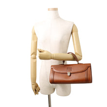 将图像加载到图库查看器中,BURBERRY Shadow Horse Nova Check Handbag Brown Leather