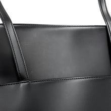 将图像加载到图库查看器中,BURBERRY Nova Check Shoulder Bag Black Leather Canvas