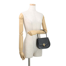 将图像加载到图库查看器中,CELINE 2way Handbag Black Leather