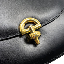 将图像加载到图库查看器中,CELINE 2way Handbag Black Leather