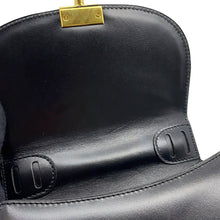 将图像加载到图库查看器中,CELINE 2way Handbag Black Leather