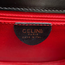 将图像加载到图库查看器中,CELINE 2way Handbag Black Leather
