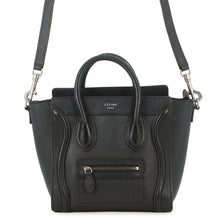 Load image into Gallery viewer, CELINE Luggage Black168243 Leather Size Nano
