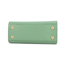 将图像加载到图库查看器中,Ferragamo Vala ribbon 2wayChainShoulder Bag Light Green21I282 Leather