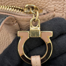 Load image into Gallery viewer, Ferragamo Amy Gancini 2-way Shoulder Bag Jasmin Flower21F478 Leather