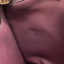 Load image into Gallery viewer, Ferragamo Gancini Shoulder Bag Wine21I013 724605 Leather