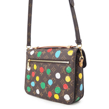 将图像加载到图库查看器中,LOUIS VUITTON LVxYK Pochette Metis Brown/MulticolorM46384 Monogram Painted Dot Size MM
