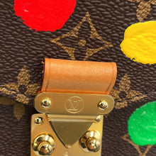 将图像加载到图库查看器中,LOUIS VUITTON LVxYK Pochette Metis Brown/MulticolorM46384 Monogram Painted Dot Size MM