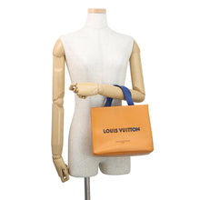 将图像加载到图库查看器中,LOUIS VUITTON Shopper Tote SaffronM15237 Leather Size MINI