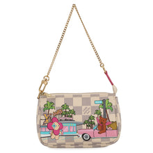 Load image into Gallery viewer, LOUIS VUITTON Pochette Accessoires PinkN60487 Damier Azur Vivienne