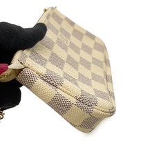 Load image into Gallery viewer, LOUIS VUITTON Pochette Accessoires PinkN60487 Damier Azur Vivienne