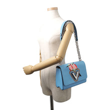将图像加载到图库查看器中,LOUIS VUITTON Twist Light Blue/MulticolorM41866 Epi Leather Size MM