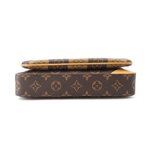 将图像加载到图库查看器中,LOUIS VUITTON Trio Messenger BrownM45965 Monogram Stripe LV Squared