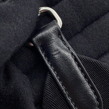 Load image into Gallery viewer, PRADA Embossed Triangle 2-Way Tote Black1BG382 Leather