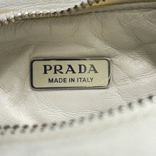 Load image into Gallery viewer, PRADA Nappa Handbag White1BA384 Leather