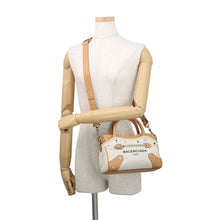 Load image into Gallery viewer, BALENCIAGA Belhara Brown/Natural419993 9260 Leather Canvas