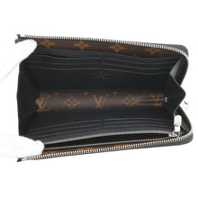 Load image into Gallery viewer, LOUIS VUITTON Zippy Dragonne NoirM69407 Monogram Macassar Canvas