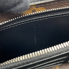 Load image into Gallery viewer, LOUIS VUITTON Zippy Dragonne NoirM69407 Monogram Macassar Canvas